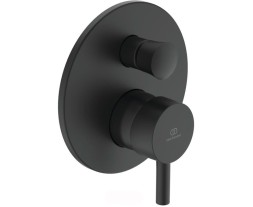 Смеситель для ванны Ideal Standard Silk Black Ceraline, керамический картридж, черный матовый (A6939XG)