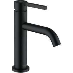 Смеситель для раковины Kludi Nova Fonte Pura керамический картридж, черный матовый (200263915)