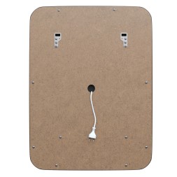 Зеркало MIXLINE &amp;quot;Мальта-лофт&amp;quot; 600*800 (ШВ) сенсорный выключатель, пластиковая рама - LED-00002353 