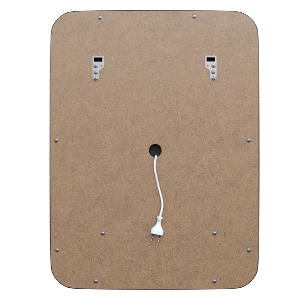 Зеркало MIXLINE &amp;quot;Мальта-лофт&amp;quot; 600*800 (ШВ) сенсорный выключатель, пластиковая рама - LED-00002353 