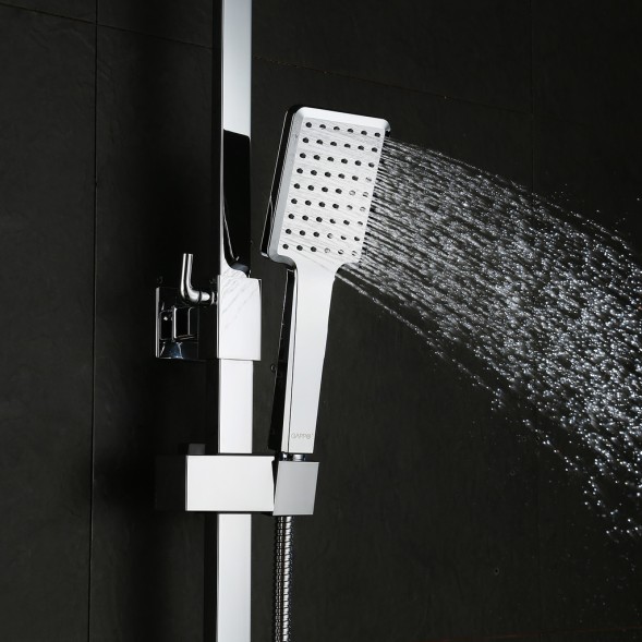 Душевая система 35к G2407 GAPPO лейка &amp;quot;Тропический душ&amp;quot; ХРОМ - G2407 