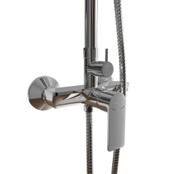 Душевая система 35к MIXLINE ML2426 лейка 1 позиция +лейка "Тропический душ" ХРОМ - ML2426