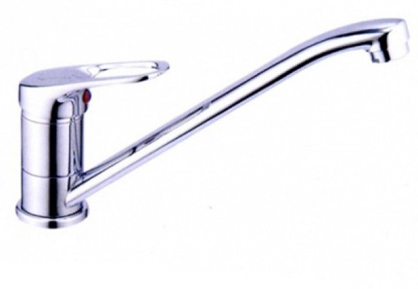 Смеситель для кухни 35к L4237 Ledeme с отв, силумин - L4237 