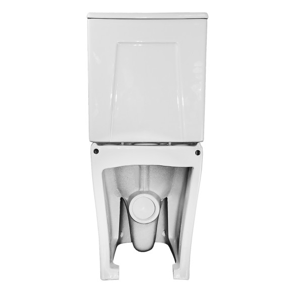 Унитаз-компакт Azario VELISE 355х625x810 напольный, безободковый в комплекте с быстросъемным сиденьем микролифт (AZ-1222A)