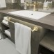 Полотенцедержатель Fixsen Comfort Gold 62 см, золото сатин (FX-87001)