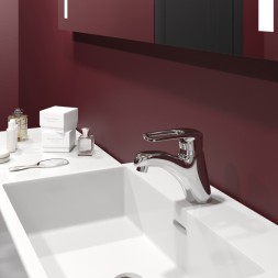 Смеситель для раковины 40k MIXLINE ML06-04 с/отв п/шпильку (без подводки) - ML06-04