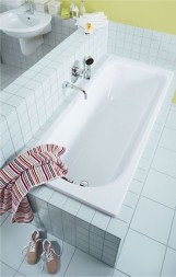 Ванна стальная Kaldewei Eurowa Verp. 160х70х39, alpine white, без ножек