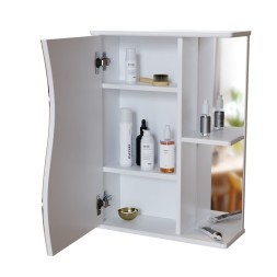 Зеркальный шкаф &amp;quot;Классик-50&amp;quot; левый без подсветки (ПВХ) - 525509 