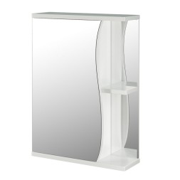 Зеркальный шкаф &amp;quot;Классик-50&amp;quot; левый без подсветки (ПВХ) - 525509 