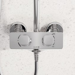Душевая система KLUDI COCKPIT Explorer  с термостатом, хром (8005005-00)
