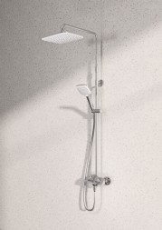 Душевая система KLUDI COCKPIT Explorer  с термостатом, хром (8005005-00)
