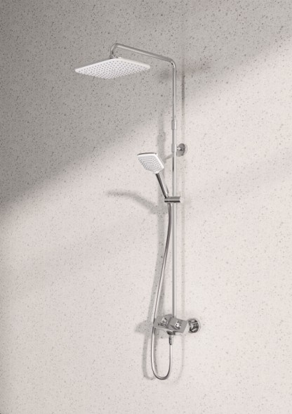 Душевая система KLUDI COCKPIT Explorer  с термостатом, хром (8005005-00)