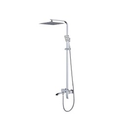 Душевая система 35к G2407-11 GAPPO лейка "Тропический душ" ХРОМ - G2407-11