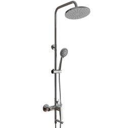 Душевая система 35к MIXLINE ML2429 излив лейка 3 позиции +лейка "Тропический душ" ХРОМ - ML2429