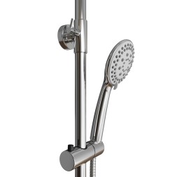 Душевая система 35к MIXLINE ML2429 излив лейка 3 позиции +лейка "Тропический душ" ХРОМ - ML2429