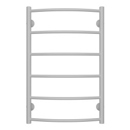 Полотенцесушитель водяной AZARIO VERONA 500/800 6 секций, нижнее/диагональное подключение, 1/2", белый (AZ83873W)