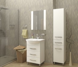 Зеркало &amp;quot;ДИАМАНТ 60&amp;quot; без подсветки (ПВХ) - 531920 