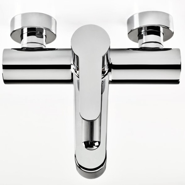 Смеситель для ванны Ravak Puri PU 022.00/150 поворотный картридж, хром (X070115)