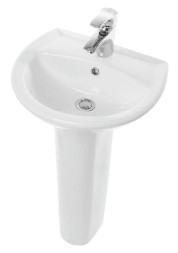 Раковина Sanita Аттика 55, белая (WB.PD/Attica/55-C/WHT.G/S1)