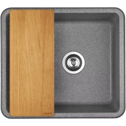 Кухонная мойка AQUATON Беллис 57 Серый (1A724932BS230)
