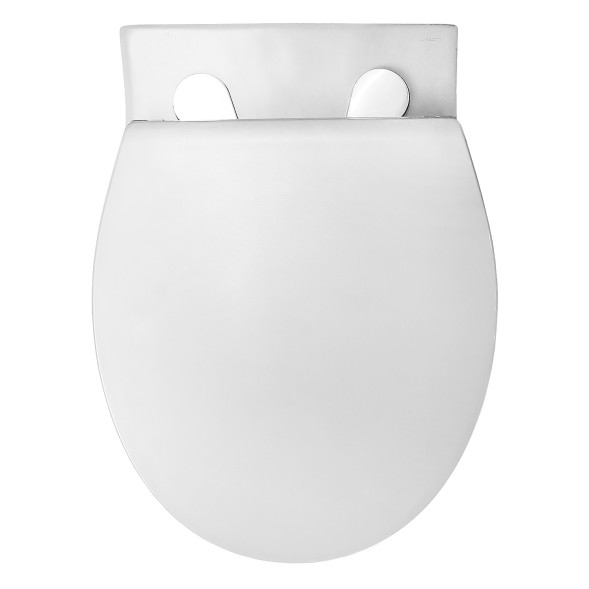 Унитаз подвесной Azario Keras 370х520х360 безободковый, с быстросъемным сиденьем микролифт, белый глянцевый (AZ-99046W)