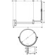 Косметическое зеркало Hansgrohe AddStoris, матовое белое (41791700)