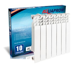 Радиатор алюминиевый AQUAPROM 500*96 6 сек. - A11