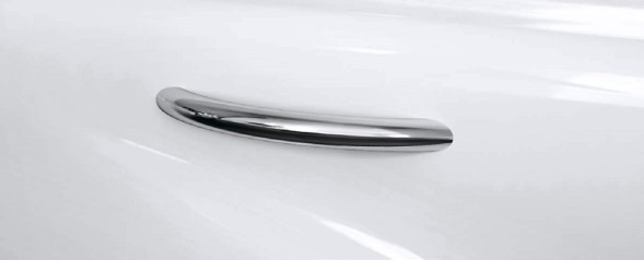 Ванна стальная BLB Universal Anatomica HG 150х75, белая, c отверстиями для ручек