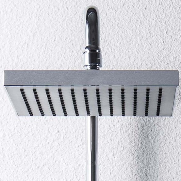 Душевая колонна Bravat OPAL со смесителем для ванны, поворотный излив, хром (F6125183CP-A-RUS)