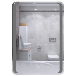 Зеркало MIXLINE &amp;quot;Валерия&amp;quot; 600*800 (ШВ) сенсорный выключатель, светодиодная подсветка - MLZ.Va.6-8.1.2 