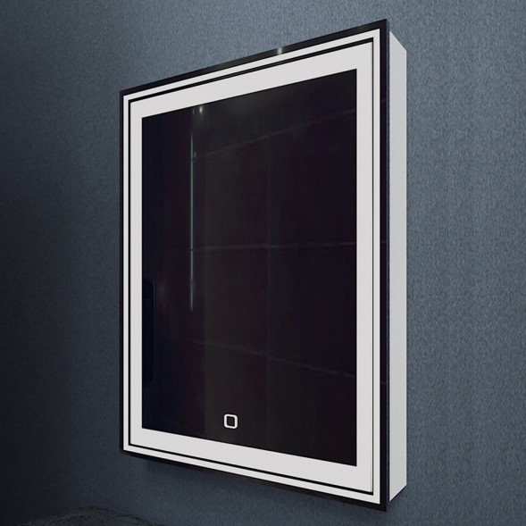 Зеркальный шкаф MIXLINE &amp;quot;Мелис&amp;quot; 600*800 (ШВ) левый,сенсорный выкл, светодиодная подсветка - MLW.Me.6-8.L.1.2 