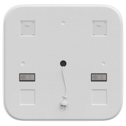 Зеркало MIXLINE "Стив-6" 800*680 (ШВ) сенсорный выключатель, часы, термометр, Bluetooth +подогрев - ФР-00001651