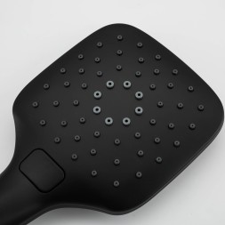 Душевая система 35к G2417-6 GAPPO лейка "Тропический душ" ЧЕРНЫЙ - G2417-6