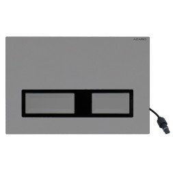 Кнопка смыва AZARIO NEW инфракрасный сенсор, механическая, белый глянцевый (AZ-008.02)