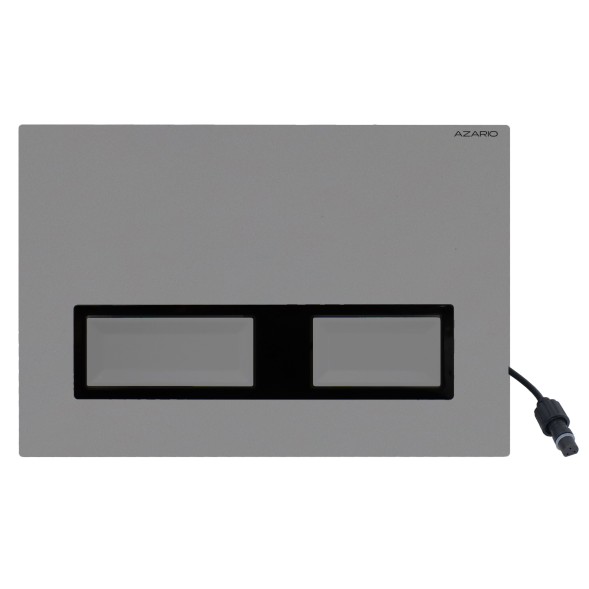 Кнопка смыва AZARIO NEW инфракрасный сенсор, механическая, белый глянцевый (AZ-008.02)