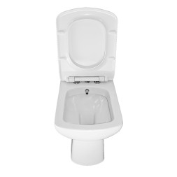 Унитаз-компакт Creo Ceramique TOURS с функцией биде и тонким сидением микролифт