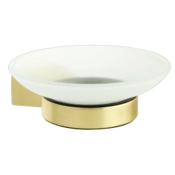 Мыльница Fixsen TREND GOLD стекло, золото матовое (FX-99008)