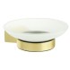 Мыльница Fixsen TREND GOLD стекло, золото матовое (FX-99008)
