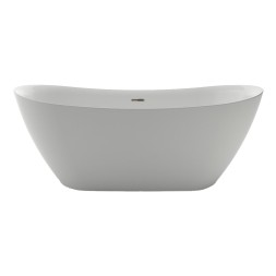 Ванна акриловая Azario GOLDFIELD 1700х750х650 свободностоящая, в комплекте с сифоном и металлической рамой (GOL17075)