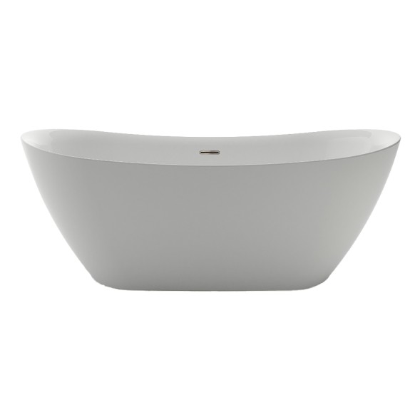 Ванна акриловая Azario GOLDFIELD 1700х750х650 свободностоящая, в комплекте с сифоном и металлической рамой (GOL17075)