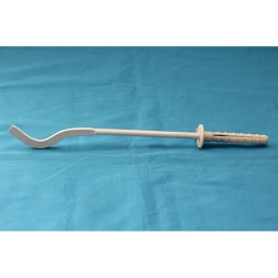 Кронштейн для радиатора с дюбелем анкерный белый 7*250мм - 538001 