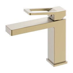 Смеситель для раковины 30к HB10732-5 HAIBA б/отв п/гайку МАТОВОЕ ЗОЛОТО - HB10732-5