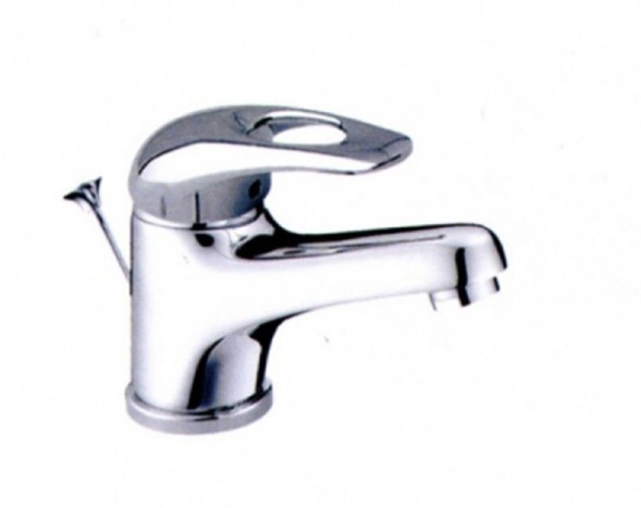 Смеситель для раковины 40к L1002-В Ledeme  б/отв, силумин - L1002-B 