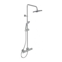 Душевая колонна Ideal Standard Ceratherm T25 в комплекте с термостатическим смесителем для душа (A7208AA)
