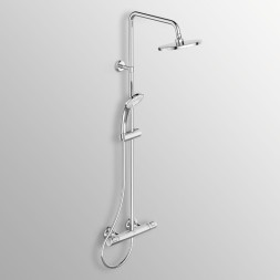 Душевая колонна Ideal Standard Ceratherm T25 в комплекте с термостатическим смесителем для душа (A7208AA)