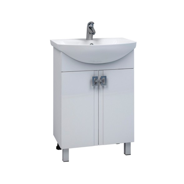 Тумба д/ванной &amp;quot;КВАДРО-65&amp;quot; под раковину Элеганс-65 (ПВХ) - 550494 