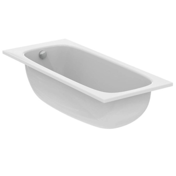 Ванна акриловая Ideal Standard i.life 1600х700 пристенная, встраиваемая (T475801)