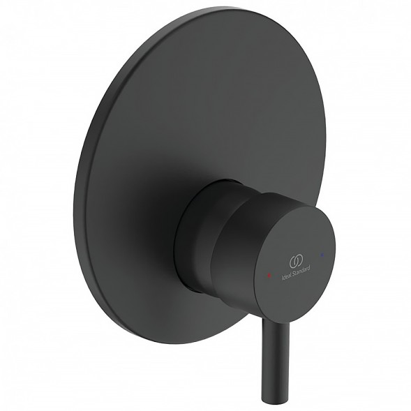 Смеситель для душа Ideal Standard CERALINE встраиваемый, керамический картридж, черный шелк (A7388XG)