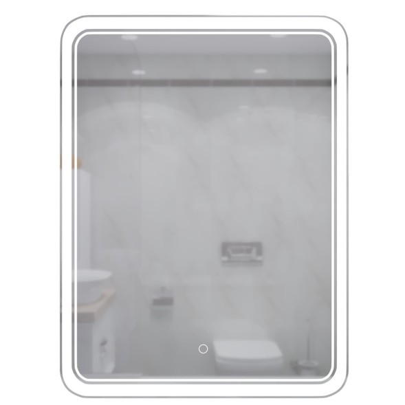 Зеркало MIXLINE &amp;quot;Умберто&amp;quot; 600*800 (ШВ) сенсорный выключатель, светодиодная подсветка - MLZ.Um.6-8.1.2 
