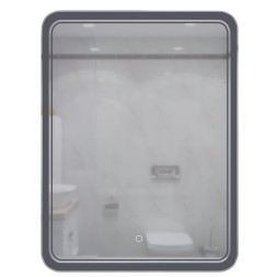 Зеркало MIXLINE "Умберто" 600*800 (ШВ) сенсорный выключатель, светодиодная подсветка - MLZ.Um.6-8.1.2